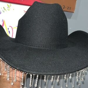Cowgirl rhinestone hat